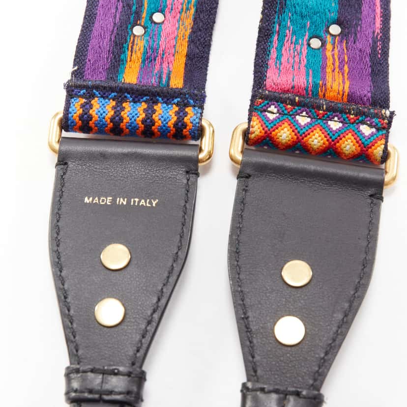 Dior Fiesta Bag Strap MultiColor Very good condition - Box View