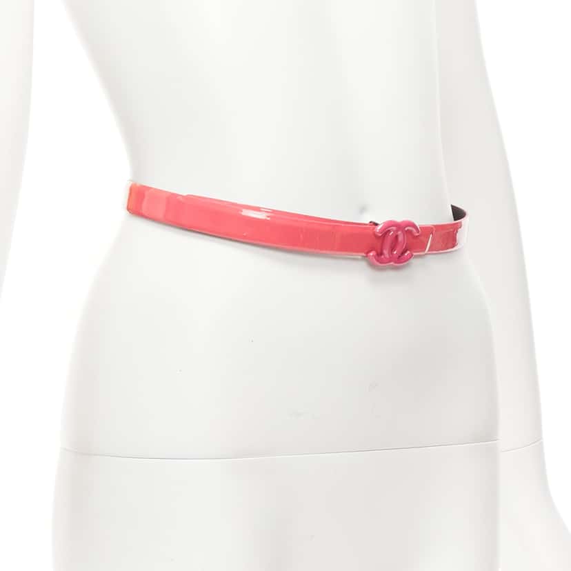 Chanel Multi Chain Fringe Belt Pink Good condition - Inside View