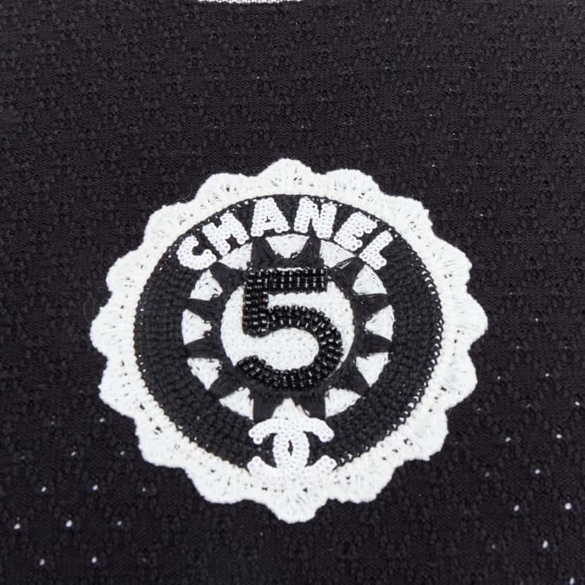 Chanel P74142K10654 Black Cotton Never worn - Back View