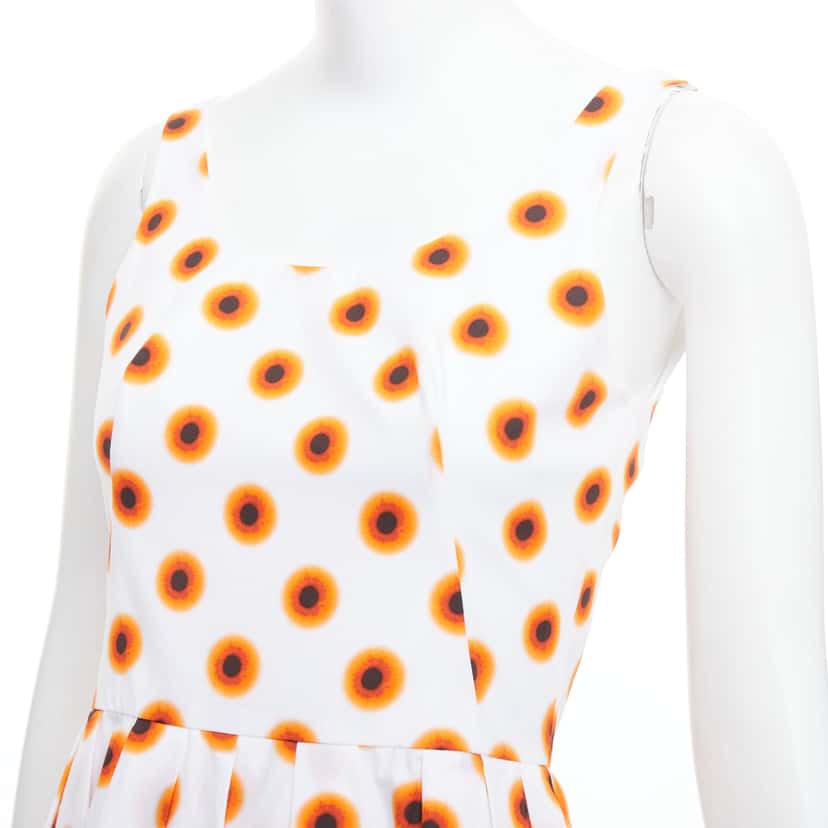 Alexander McQueen Iris White Cotton Never worn - Back View