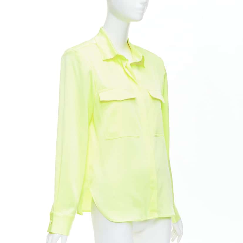 Alex Perry Padded Overshirt Yellow Never worn - Inside View
