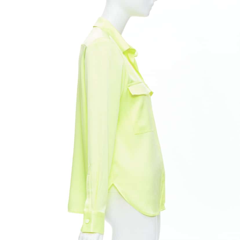 Alex Perry Padded Overshirt Yellow Never worn - Model View