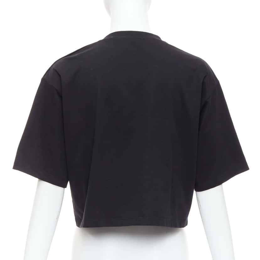 Balmain Chain Brooch Shirt Black Cotton Never worn - Box View