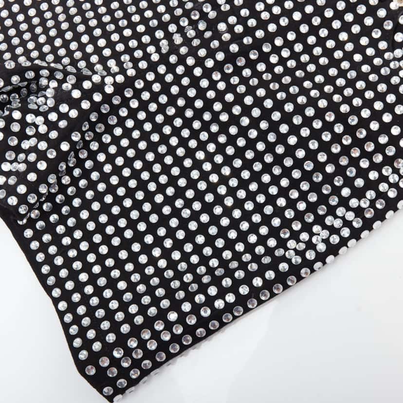 LOULOU STUDIO Crystal Cotton Shorts Black Cotton Never worn - Inside View