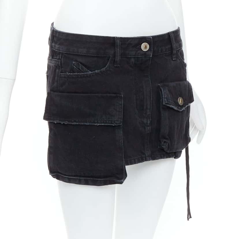 ATTICO Fay Black Cotton Never worn - Inside View