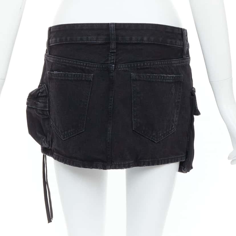 ATTICO Fay Black Cotton Never worn - Box View