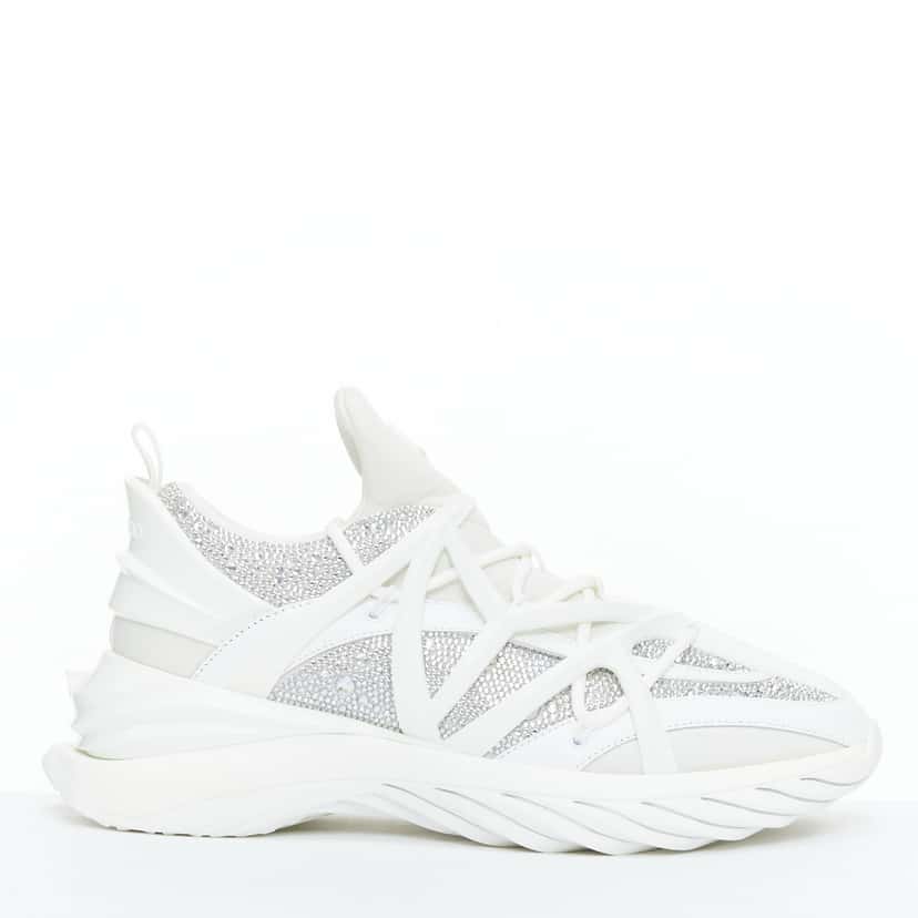 Jimmy Choo Cosmos White Rubber Never worn - Front View