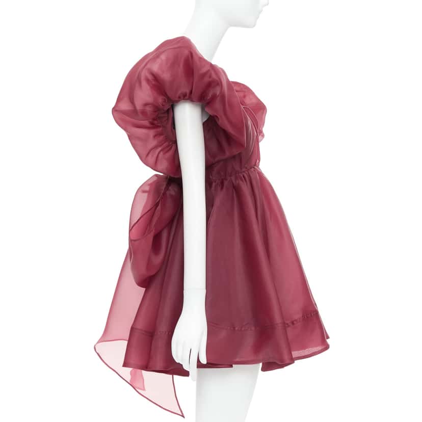 Aje Greta Burgundy Polyester Very good condition - Model View