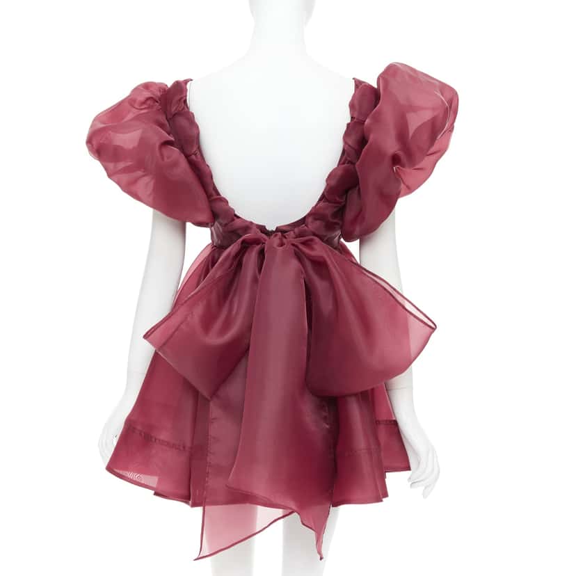 Aje Greta Burgundy Polyester Very good condition - Box View