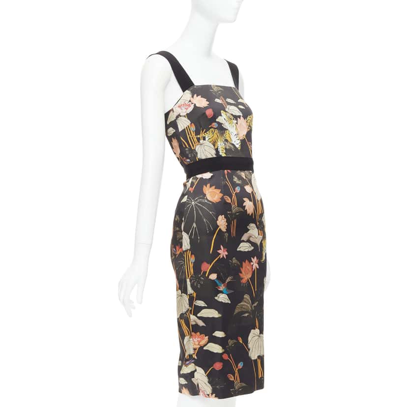 Etro Tiger Print Dress Black Very good condition - Inside View
