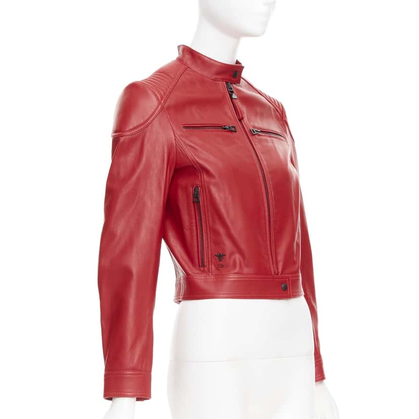 Dior Royaume d'Amour Red Leather Never worn, with tag - Model View