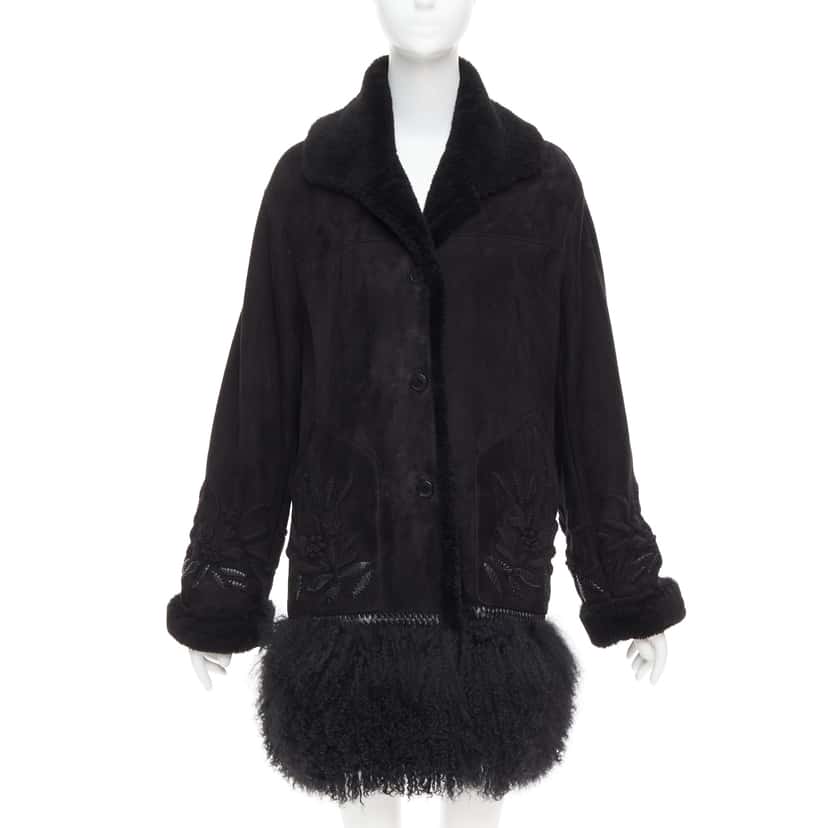 Ermanno Scervino D450D711LRSHMNFP Black Fur Very good condition - Inside View