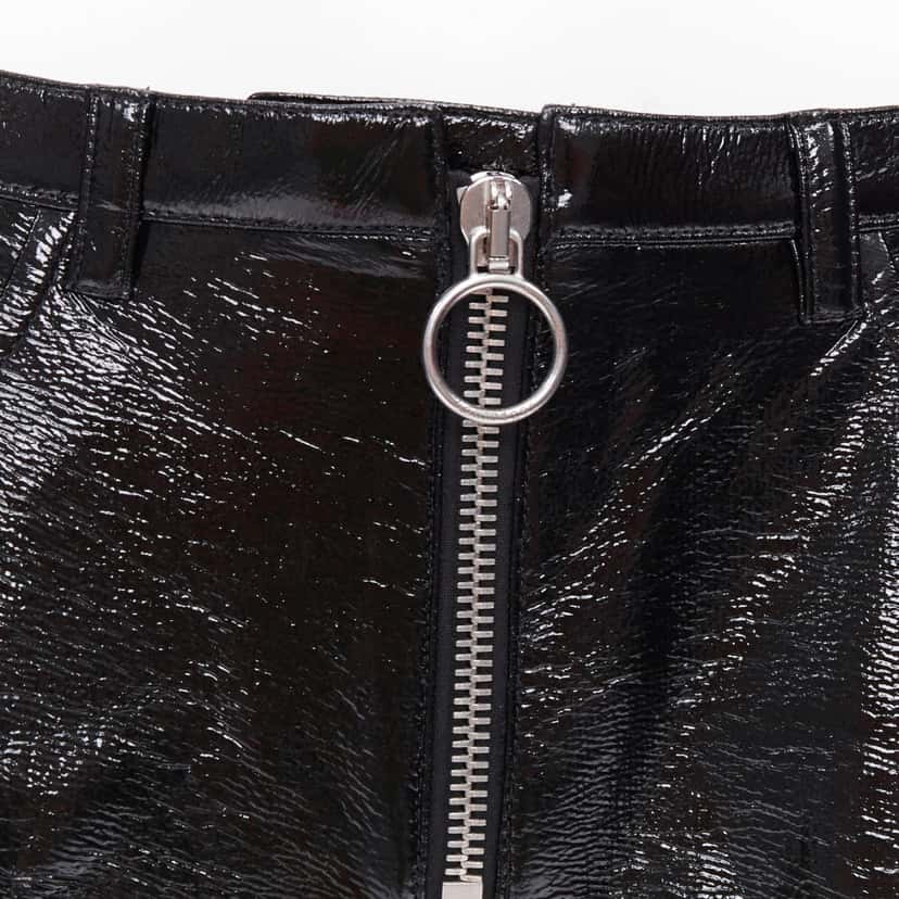 Courreges Harness Boy Shorts Black Cotton Very good condition - Back View