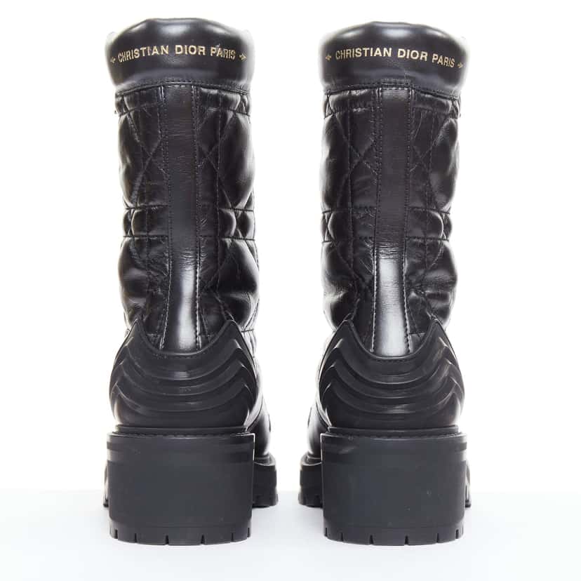 Dior D-Leader Black Leather Very good condition - Box View
