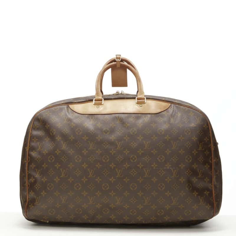 Louis Vuitton Monogram Trim Bag Brown Fair condition - Model View