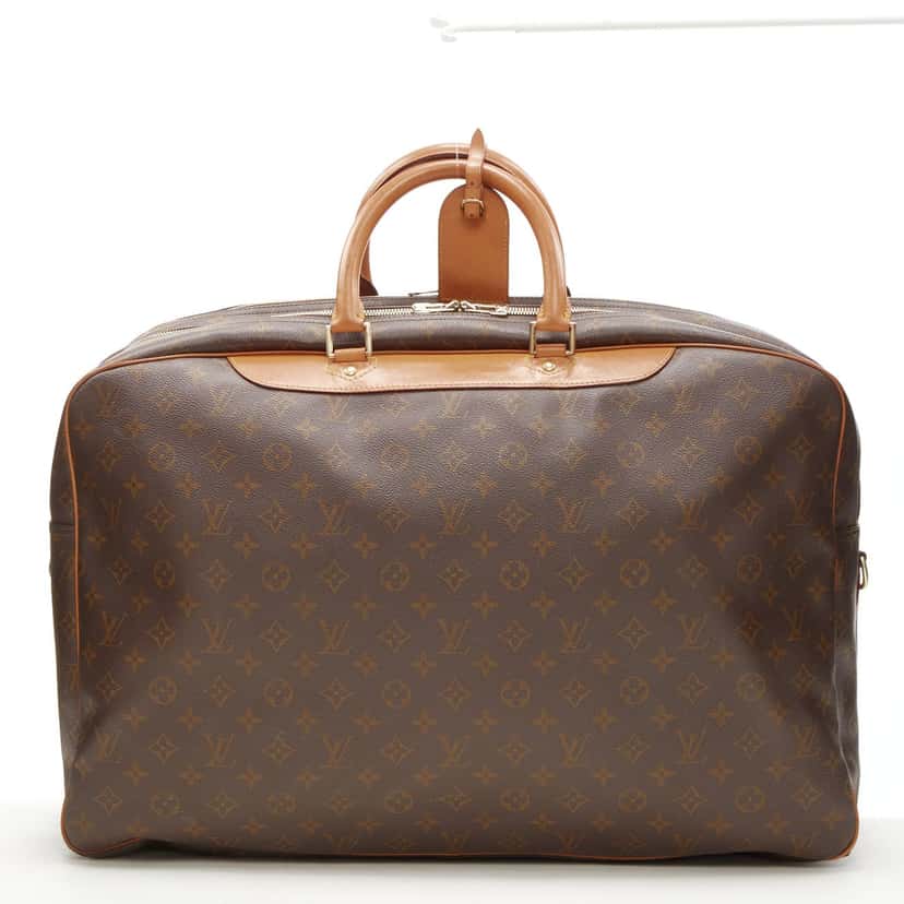 Louis Vuitton Monogram Garment Bag Brown Fair condition - Back View
