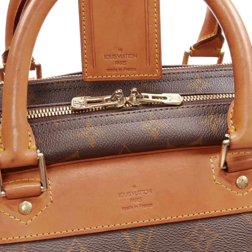 Louis Vuitton Monogram Garment Bag Brown Fair condition - Box View