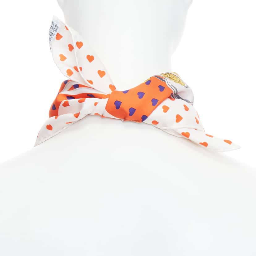 Hermès Bride de Gala Love Orange Silk Never worn - Box View