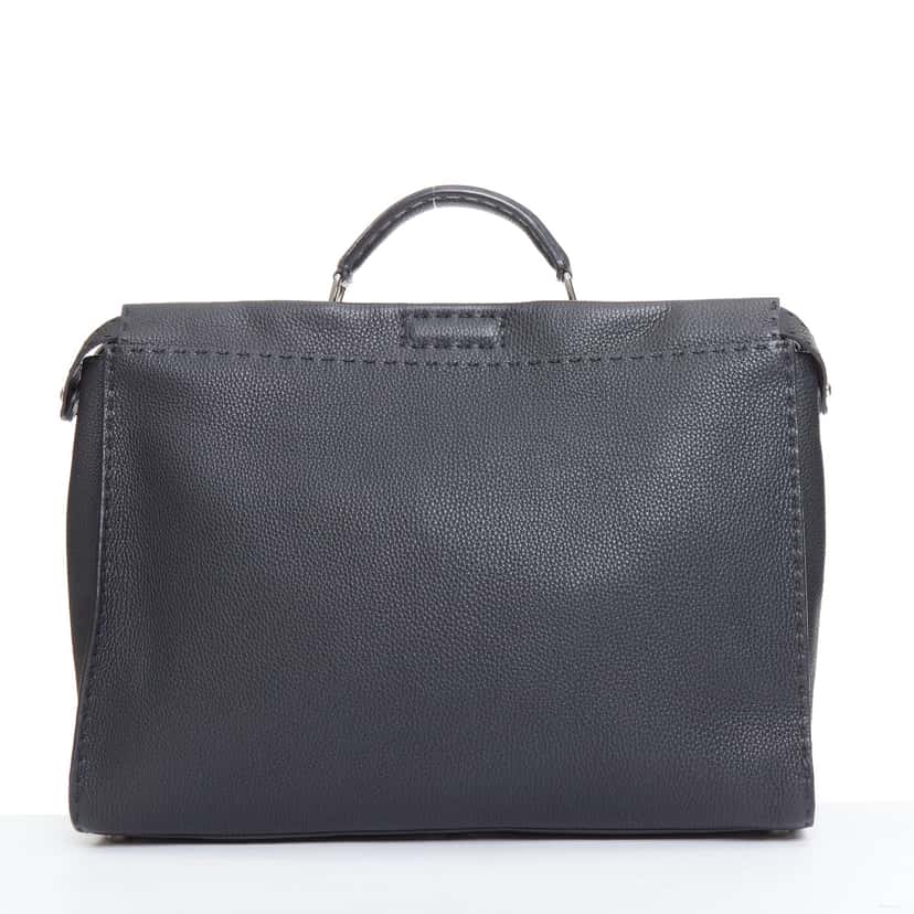 Fendi Peekaboo Black Leather Good condition - Box View