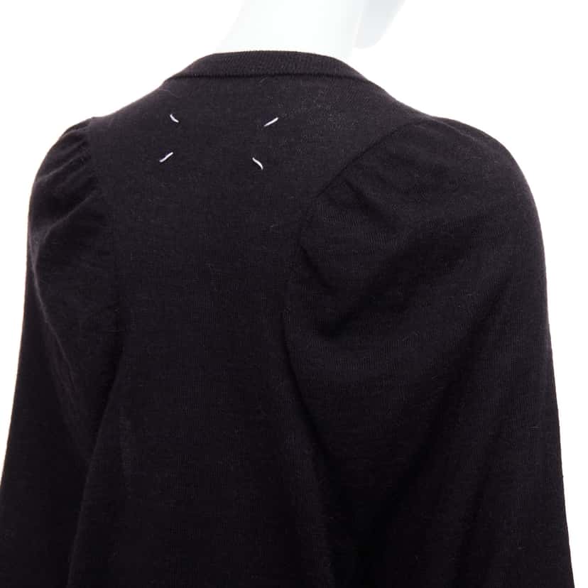 Maison Martin Margiela Oversized Alpaca Sweater Grey Polyester Never worn - Back View
