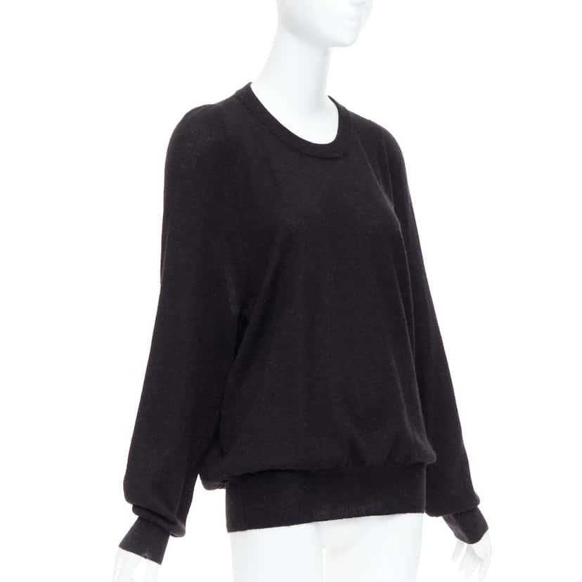 Maison Martin Margiela Oversized Alpaca Sweater Grey Polyester Never worn - Inside View