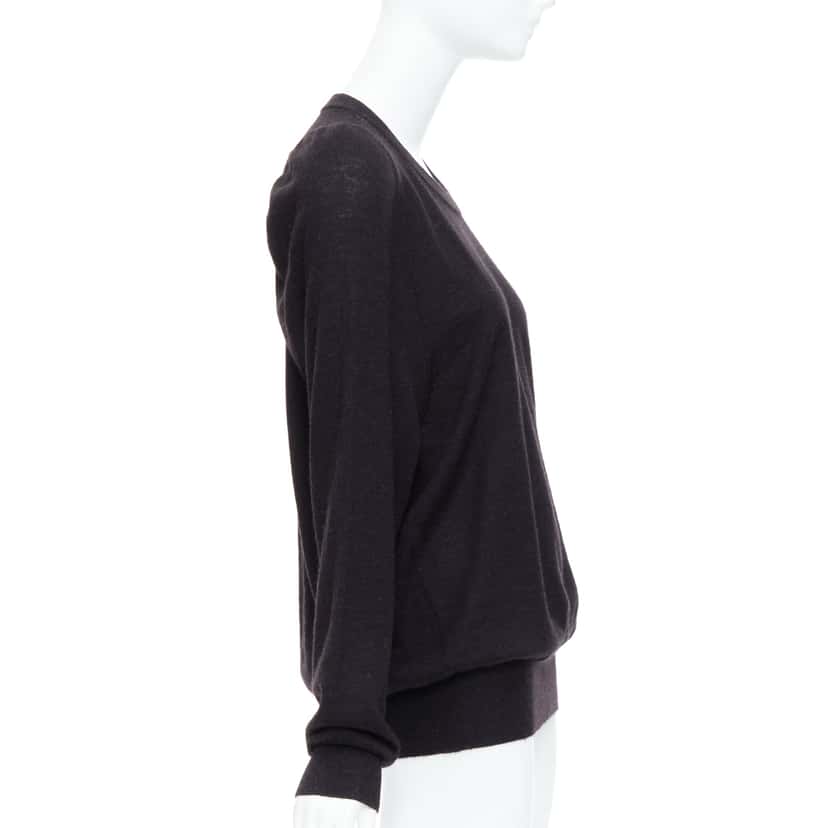 Maison Martin Margiela Oversized Alpaca Sweater Grey Polyester Never worn - Model View