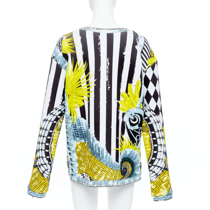 Balmain Checkerboard Pullover MultiColor Polyester Very good condition - Box View