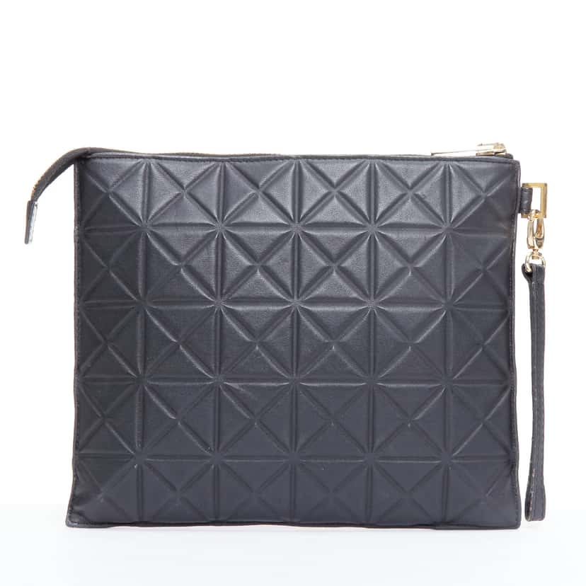 Gareth Pugh Flamenco Crossbody Bag Black Leather Good condition - Model View