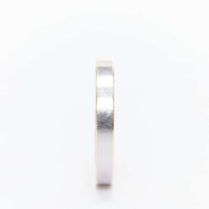 Gucci Monogram Ring Gold Very good condition - Back View