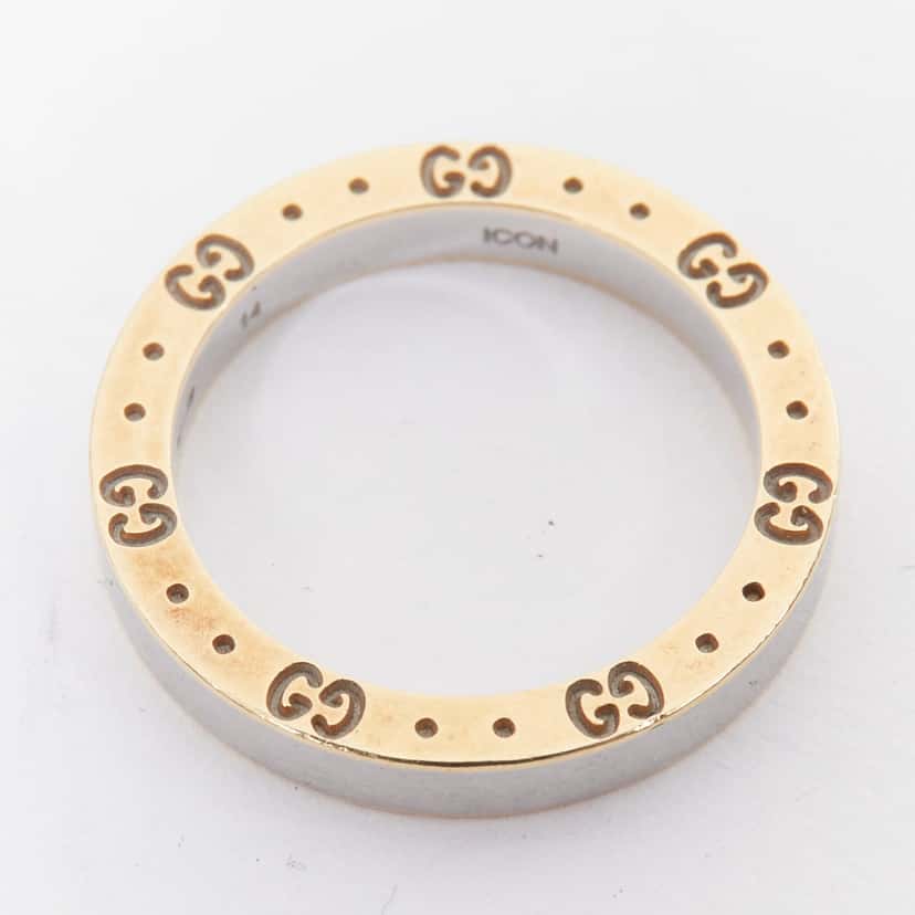 Gucci Monogram Ring Gold Very good condition - Inside View