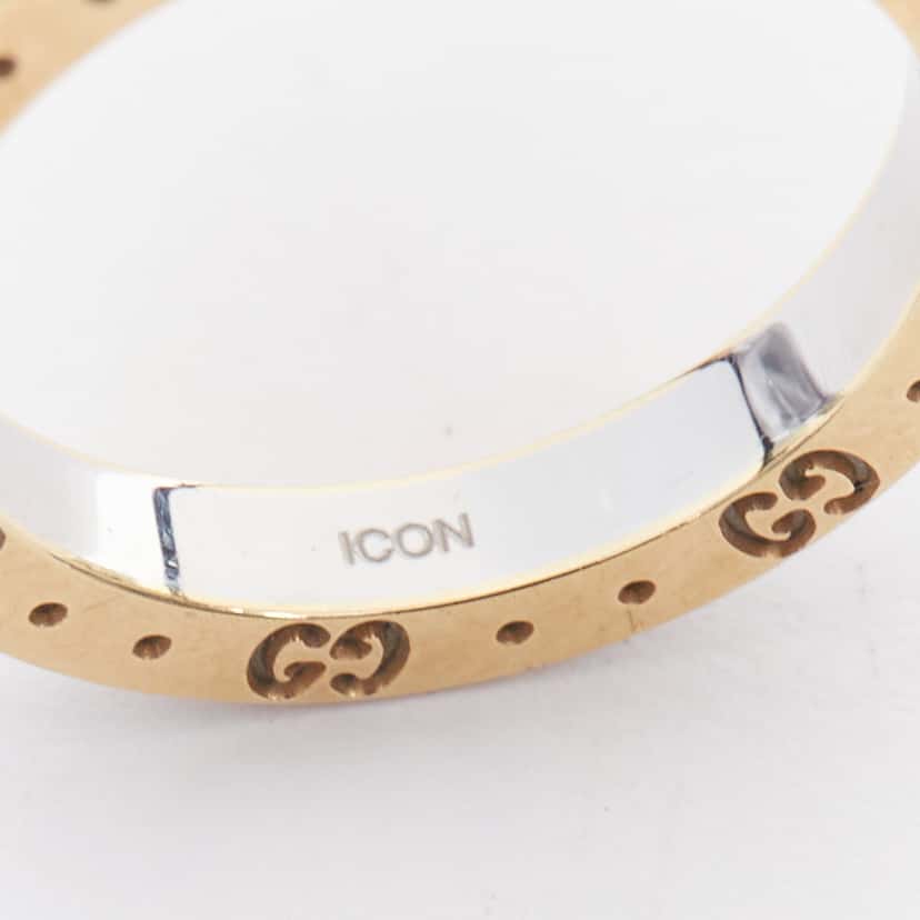 Gucci Monogram Ring Gold Very good condition - Model View