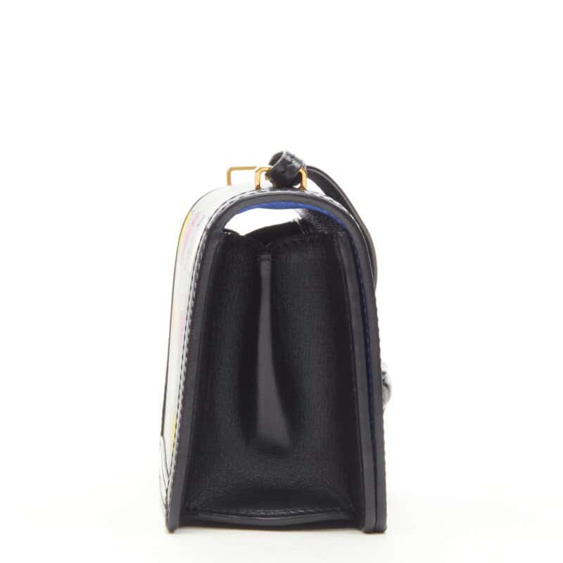 Loewe Heart Print Crossbody Black Leather Very good condition - Model View