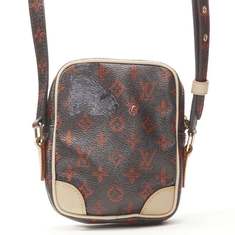 Louis Vuitton Catogram Camera Bag Black Never worn - Box View