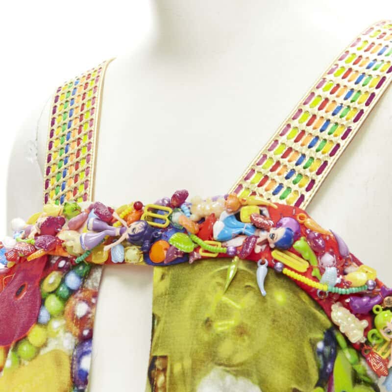 Manish Arora Doll Toys Top MultiColor Cotton Very good condition - Back View