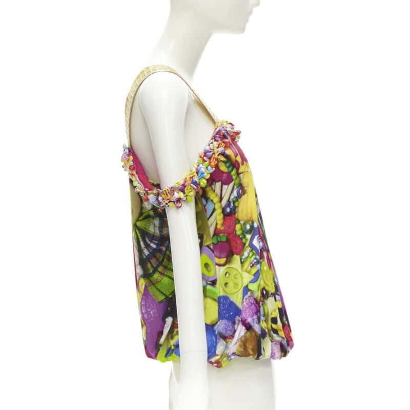 Manish Arora Doll Toys Top MultiColor Cotton Very good condition - Model View