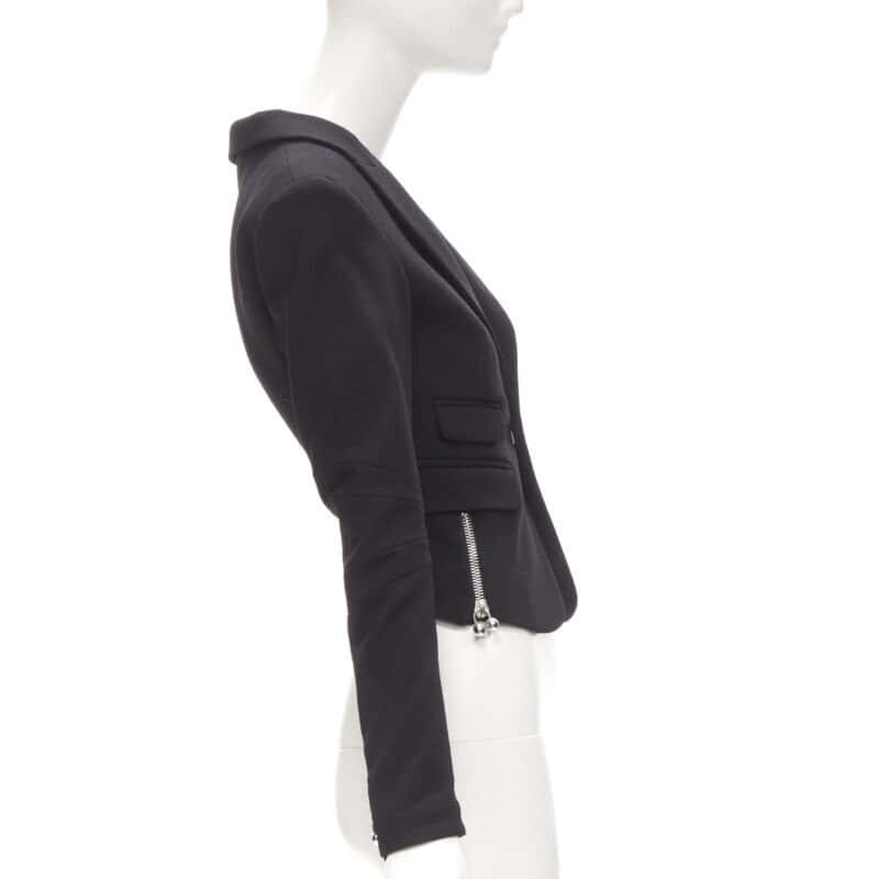 Dsquared2 Punk Barbell Blazer Black Wool Very good condition - Box View