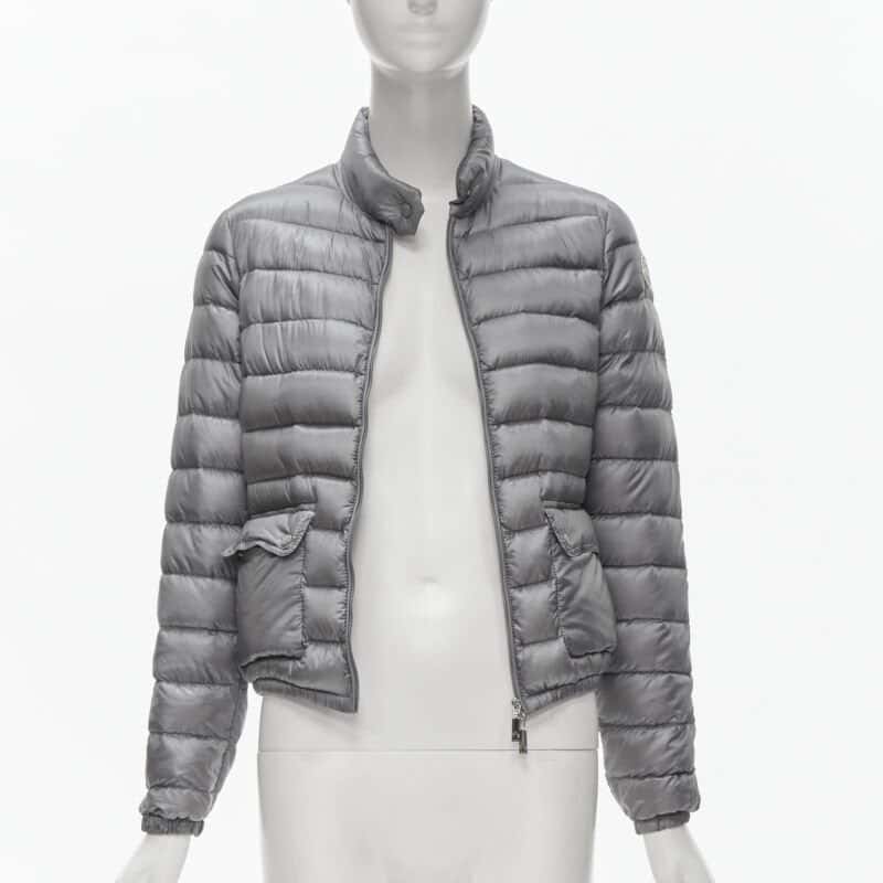 Moncler Lans Giubbotto Grey Never worn - Inside View