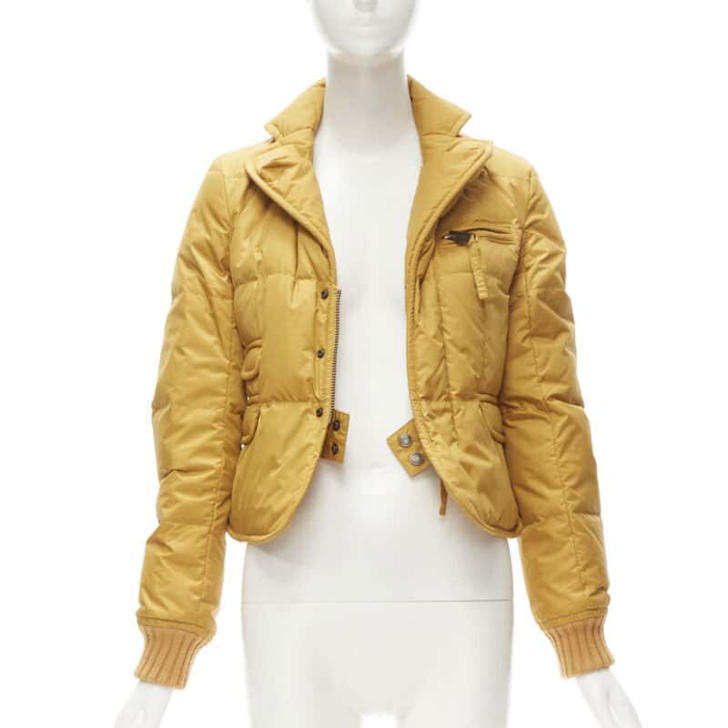 Dsquared2 Mustard White Goose Blazer Yellow Very good condition - Inside View