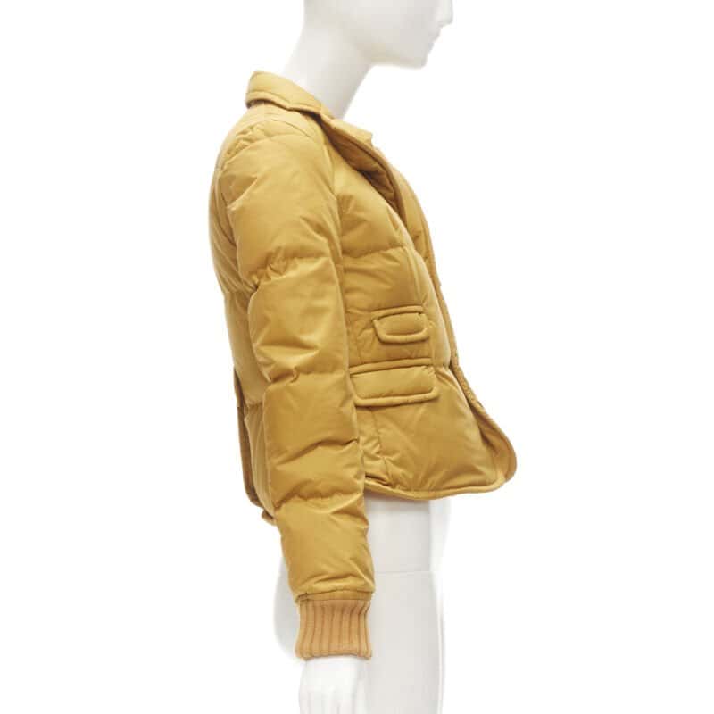 Dsquared2 Mustard White Goose Blazer Yellow Very good condition - Box View