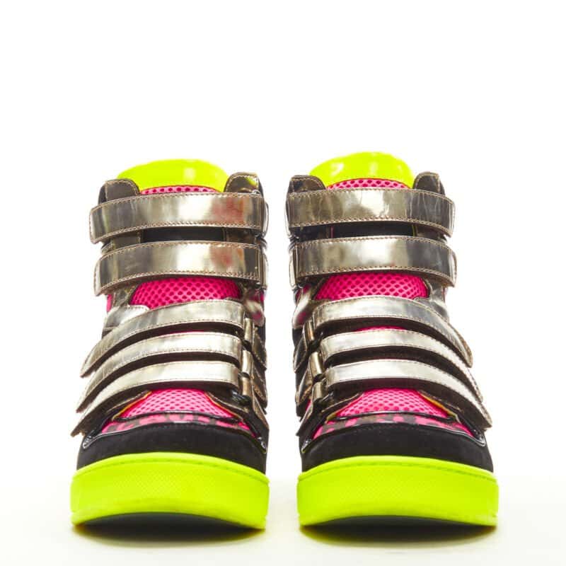 Louis Vuitton Graffiti Hi Tops MultiColor Very good condition - Inside View