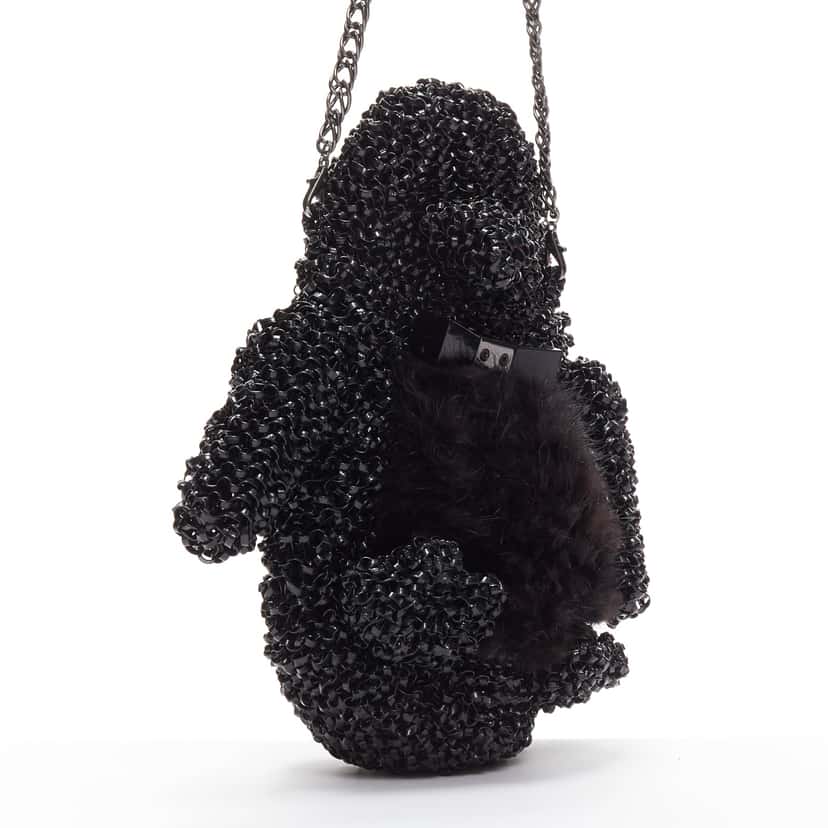 Anteprima Penguin Chain Bag Black Plastic Very good condition - Inside View