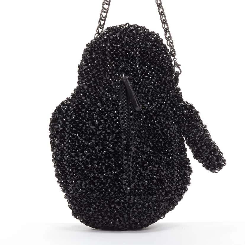 Anteprima Penguin Chain Bag Black Plastic Very good condition - Box View