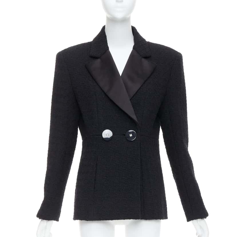 Chanel P56950V41202 Black Wool Never worn - Front View