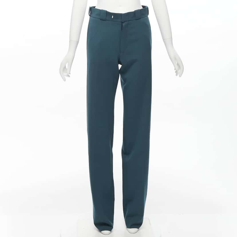 Vetements Green Cutout Pants Green Cotton Never worn, with tag - Inside View