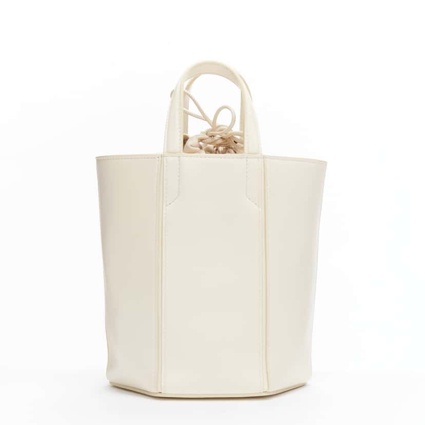 Off-white Allen Ecru Leather Very good condition - Box View