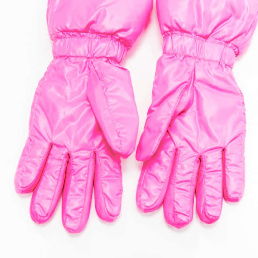 Moncler Norme Afnor Pink Never worn - Model View