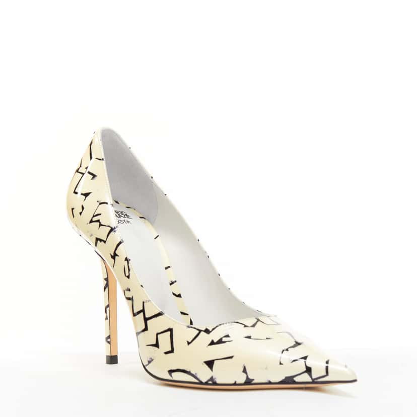 Jimmy Choo Poggy Beige Leather Never worn - Back View