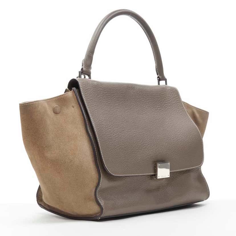 Celine Leopard Micro Bag Brown Leather Fair condition - Inside View