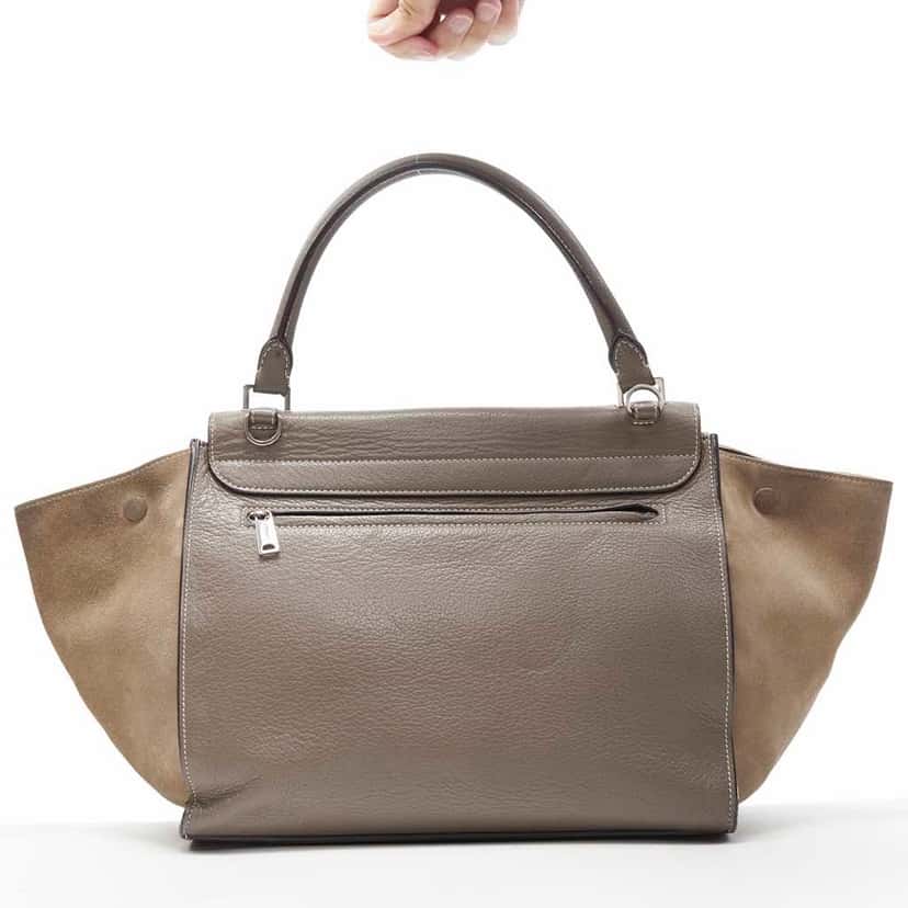 Celine Leopard Micro Bag Brown Leather Fair condition - Box View