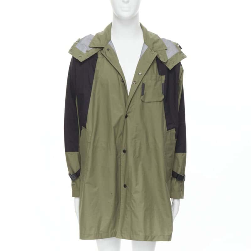 The North Face Green Gore Tex Raincoat Green Very good condition - Front View